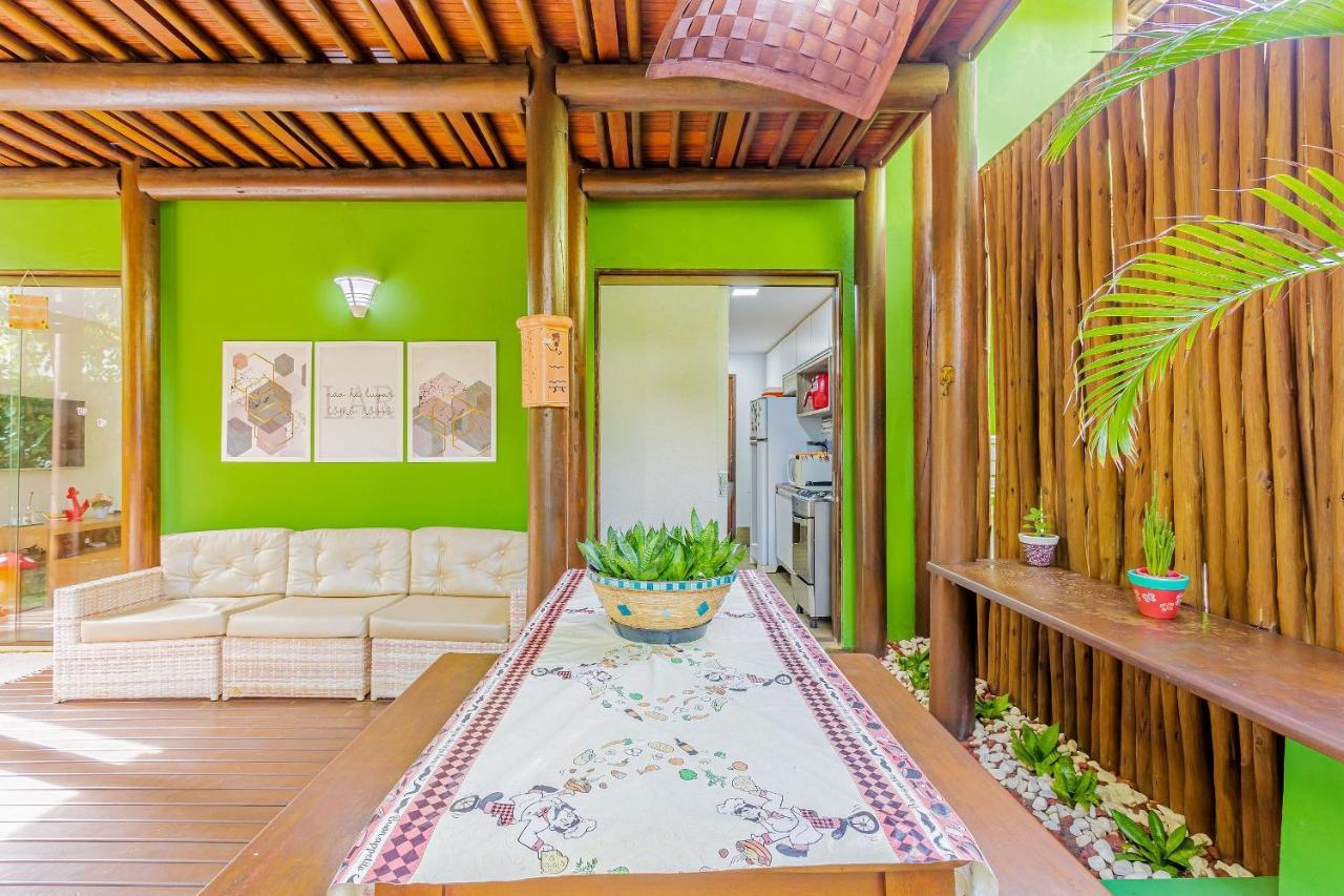It12 Lindo Bangalo Duplex 2 Suites Pe Na Areia, Itacimirim Exterior photo
